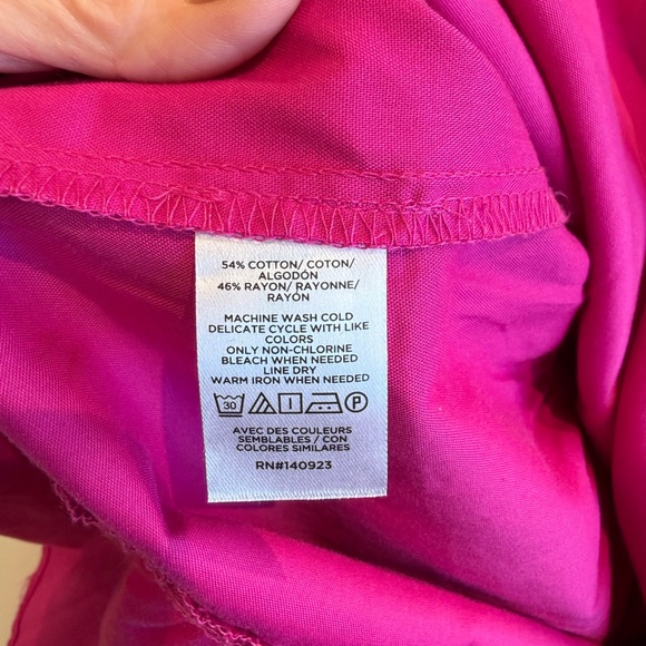 Loft Cut Out Midi Dress - Size M - Pink - beyond flattering!! 🌸💗🌸💗 - Picture 7 of 8